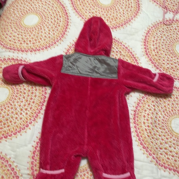 Pink north face one piece bodysuit. Pink 0-3 m - Picture 4 of 5